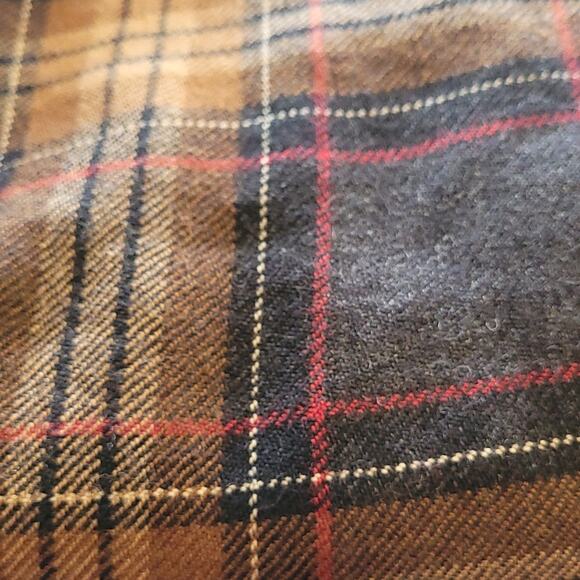 Vintage Conrad C Wool Plaid Midi Skirt Lined Modest Fit Size 12 USA Made - Picture 11 of 11